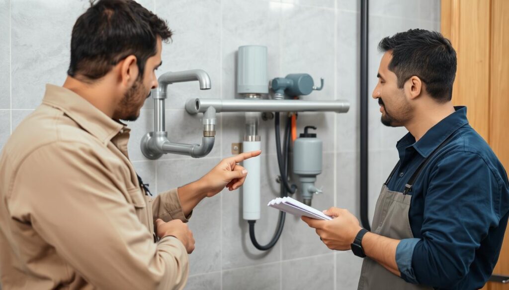 معلم سباك بجدة يقدم نصائح للعميل للحفاظ على نظام السباكة معلم سباك بجدة يقدم نصائح للعميل للحفاظ على نظام السباكة