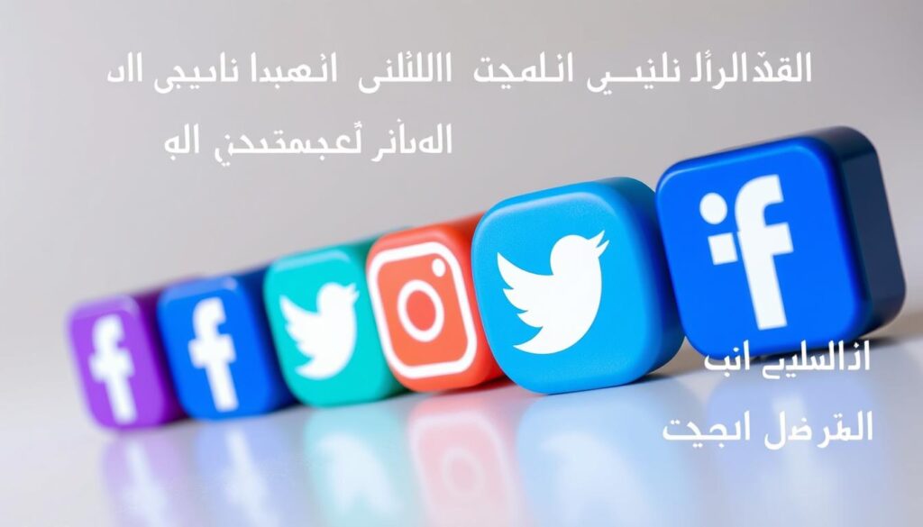 وسائل التواصل الاجتماعي اتصل بنا
