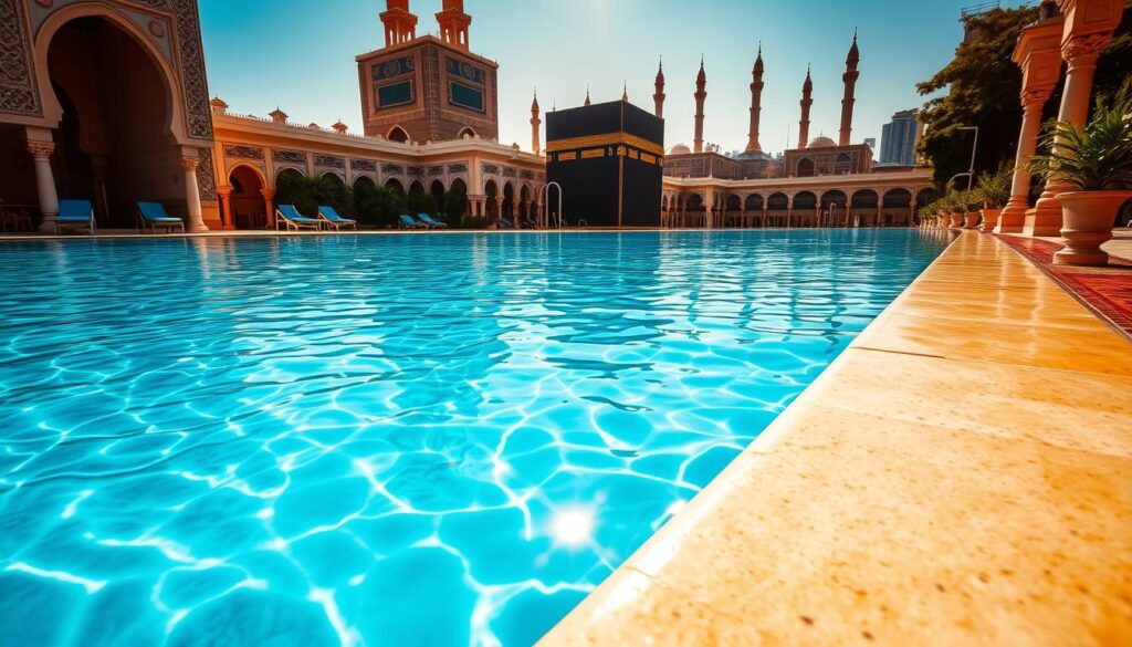 عزل مسابح بمكة