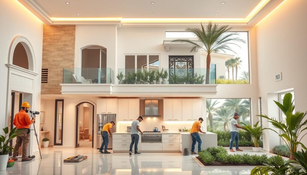 خدمات ترميم المنازل الشاملة