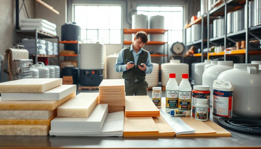 مواد عزل الخزانات